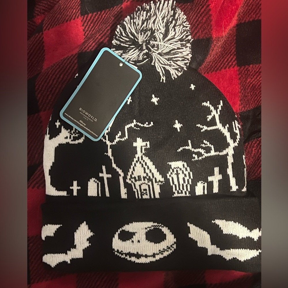 NWT Nightmare Before Christmas Beanie